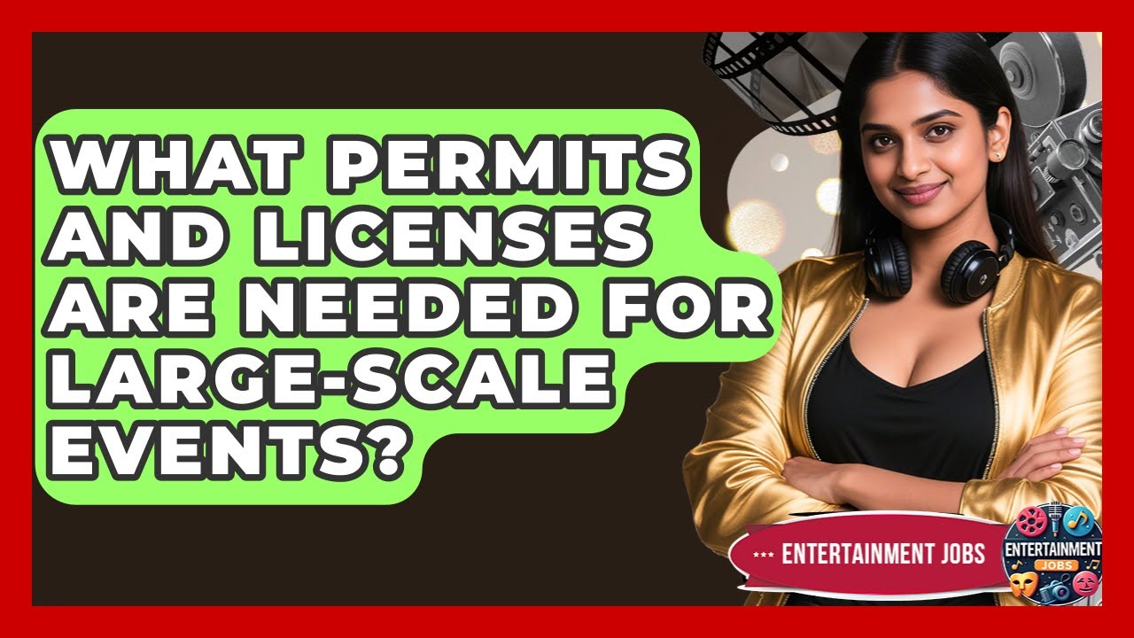 What Permits And Licenses Are Needed For Large-scale Events? - Entertainment Jobs
