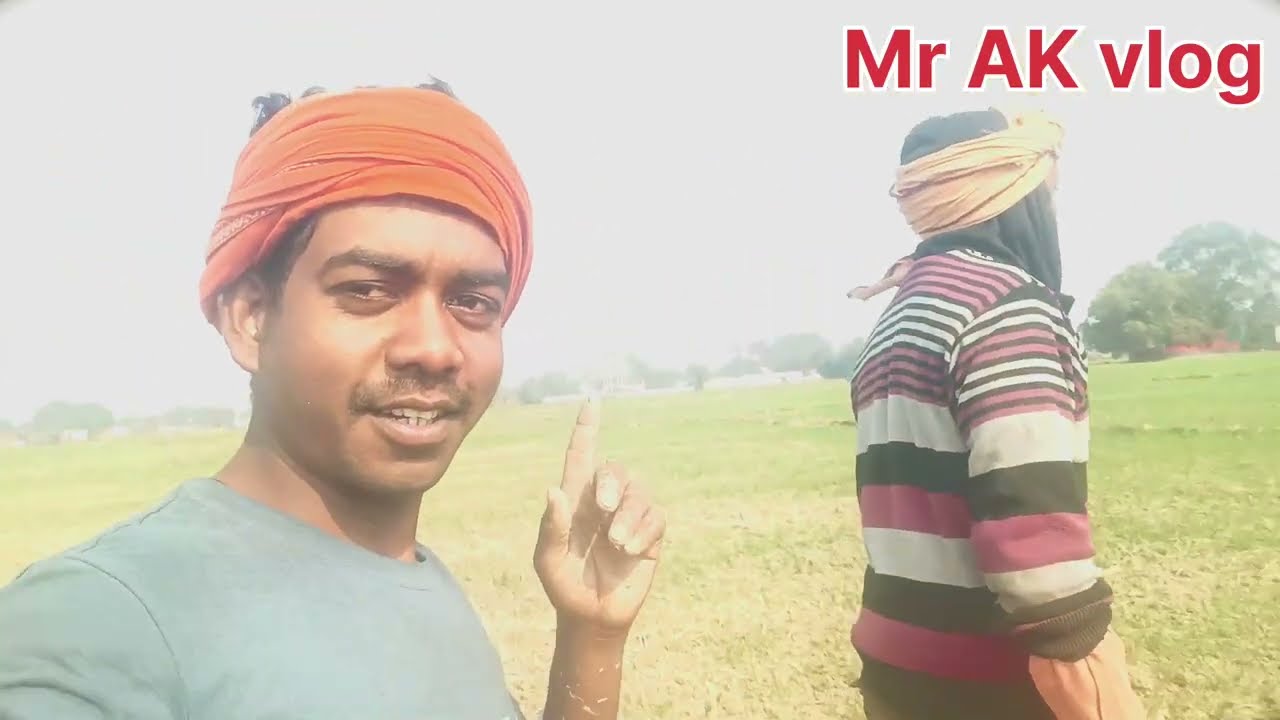 Aaj misrti ke khet me pani ki sichai । आज मिस्त्री के खेत में पानी 