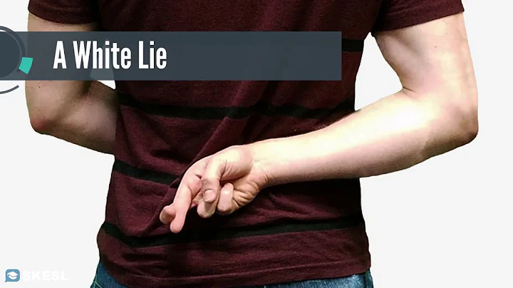 English Conversation Lesson 14:  A White Lie - DayDayNews