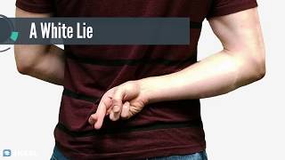 English Conversation Lesson 14:  A White Lie