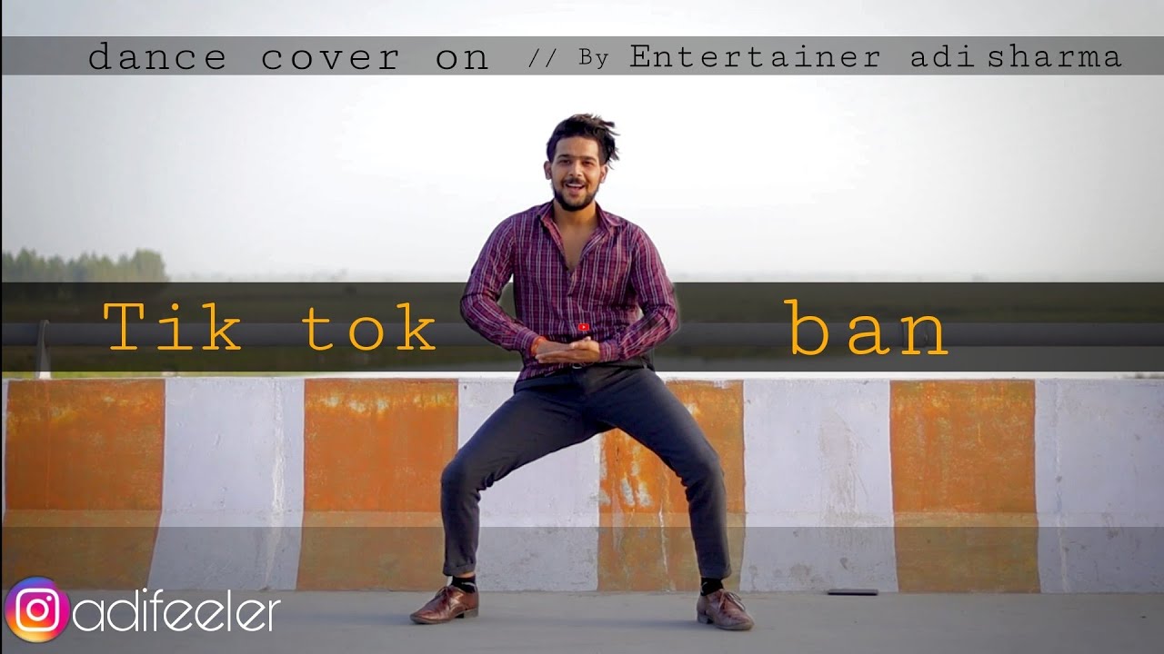 Tik tok ban  dance cover by  entertainer adi sharma  entertaineradisharma   ajayhooda