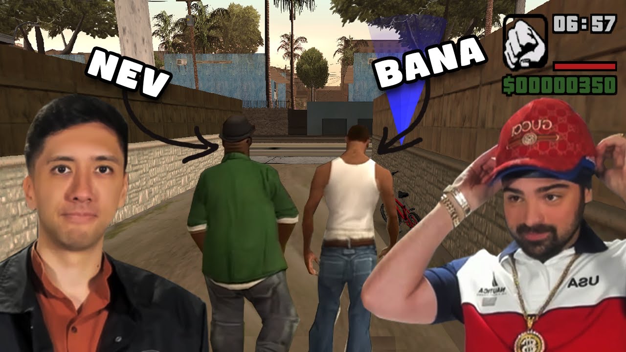 JUGAMOS CON BANANIROU AL GTA SAN ANDREAS MOD COOPERATIVO