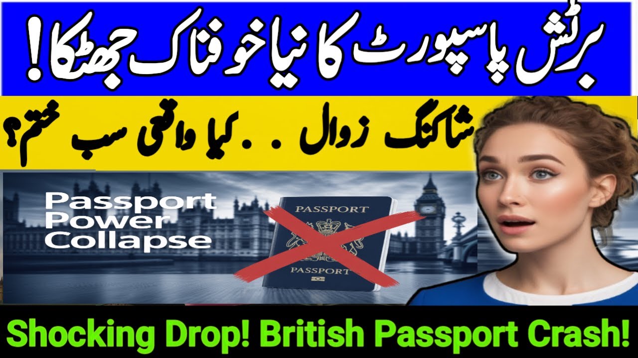 Shocking Truth The Secret Behind The British Passport’s Massive Drop  What’s Really Happening?