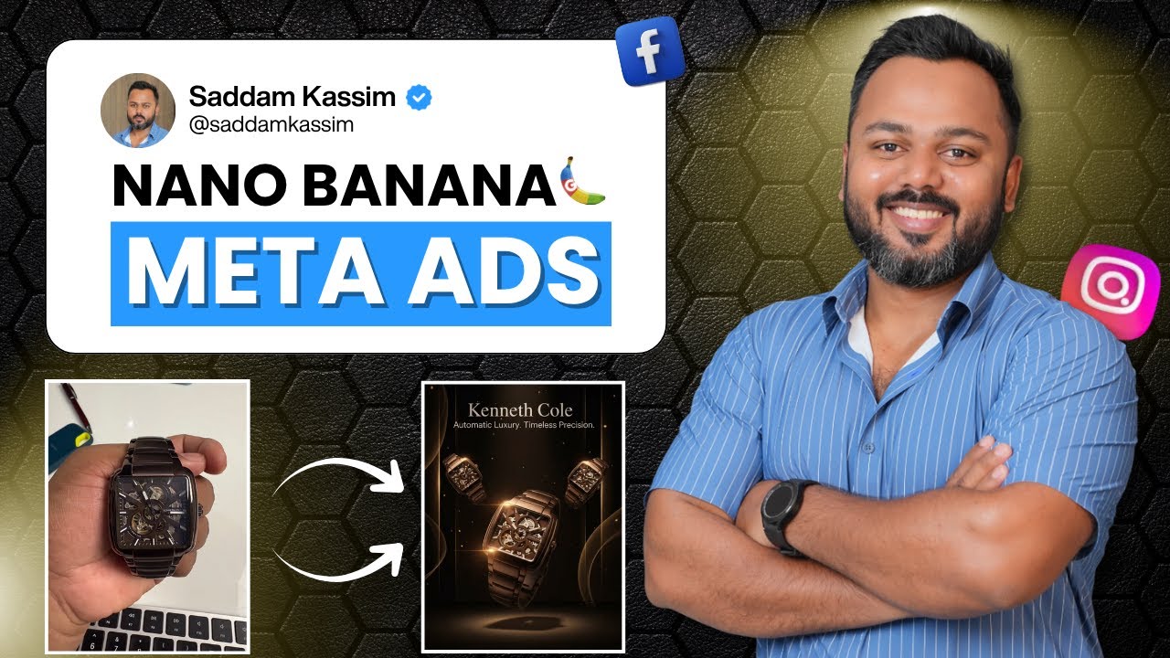 Design Meta Ads with Nano Banana | AI Image Generation - YouTube