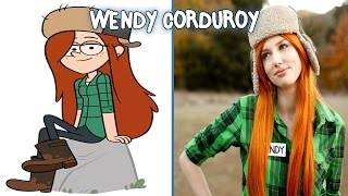 Gravity Falls Characters In Real Life
