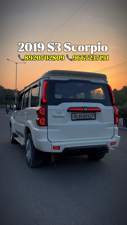 2019 Scorpio S3  ₹ 8.50 lakh #usedcars #viralshorts #scorpios3