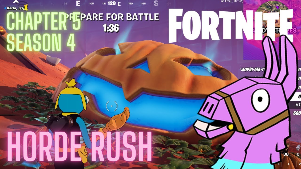 Fortnite: Horde RUSH - Halloween Event 2024  