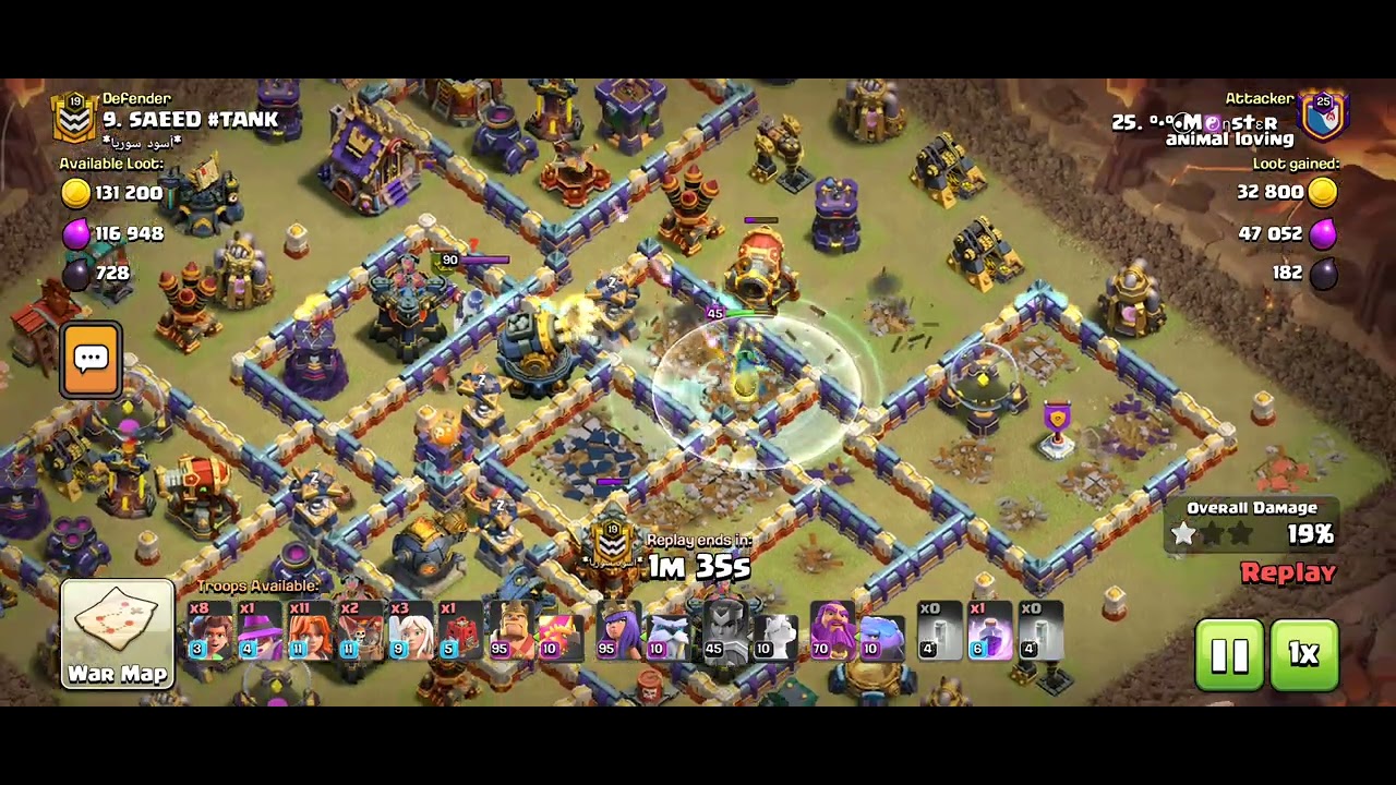 Unstoppable Root Rider + Valkyrie Attack on TH17😍😍