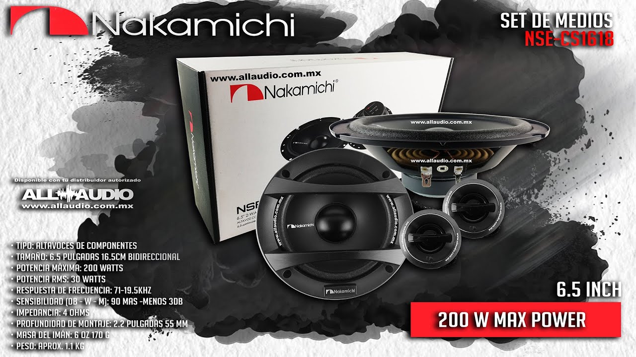 UnBoxing - Nakamichi NSE-CS1618 - YouTube