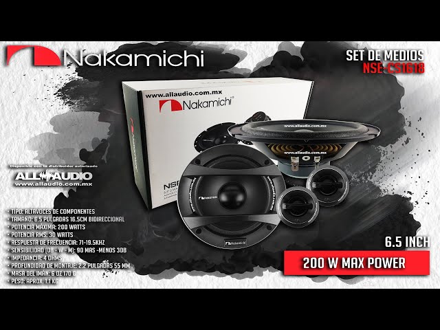 UnBoxing - Nakamichi NSE-CS1618 - YouTube