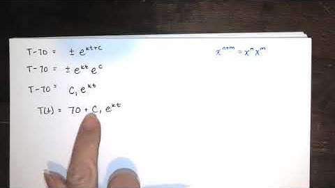 SP21 Quiz 3 Problem 3 - Applications of First Order DEs, Newton