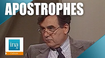 Apostrophes : Bernard Pivot reçoit les grands écrivains | Archive INA