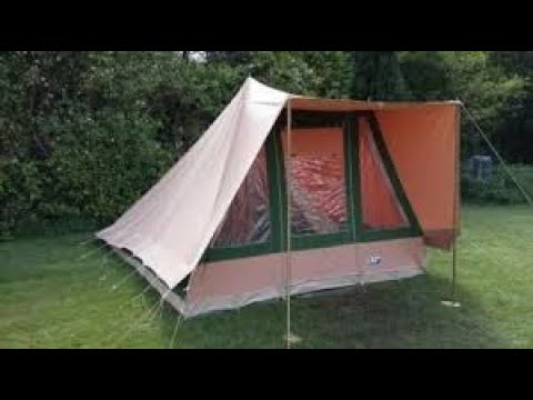 Corroderen Logisch Huiswerk Vrijbuiter | model Havik | tent | piramidetent | katoenentent | kamperen |  meer film op mijn kanaal - YouTube