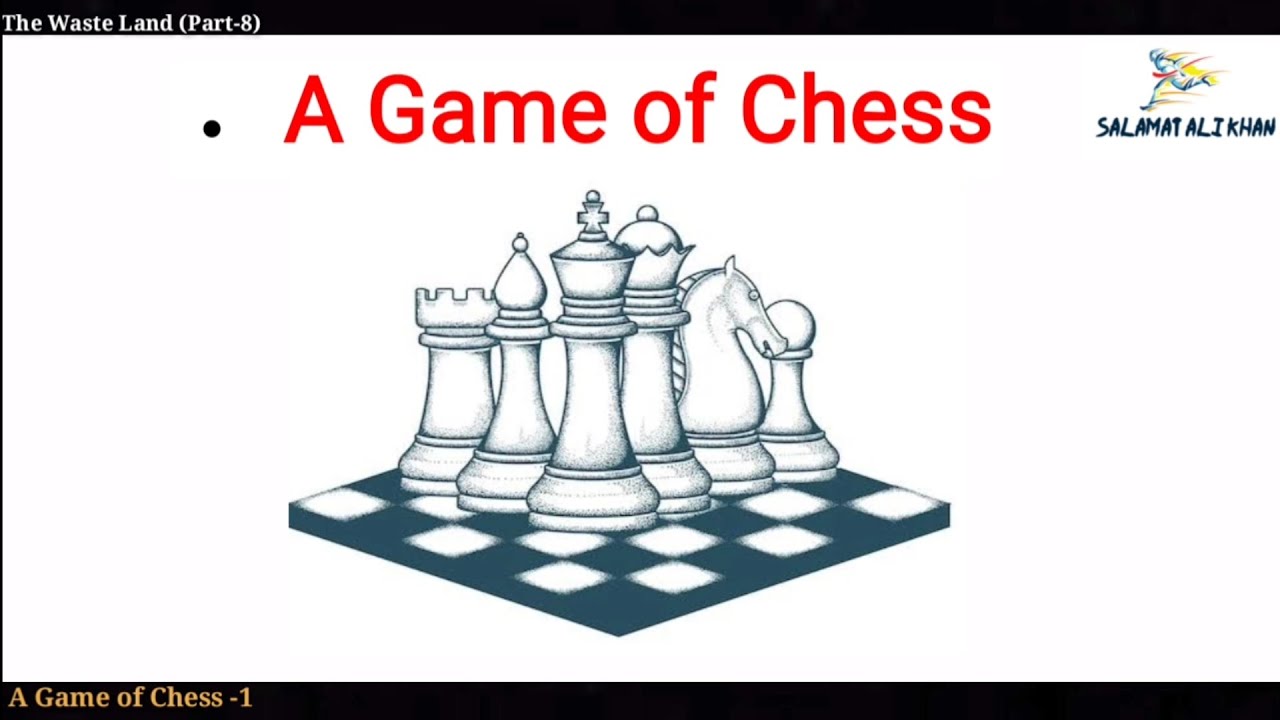 The Waste Land (Part-8)#A Game of Chess (Part-1) - YouTube