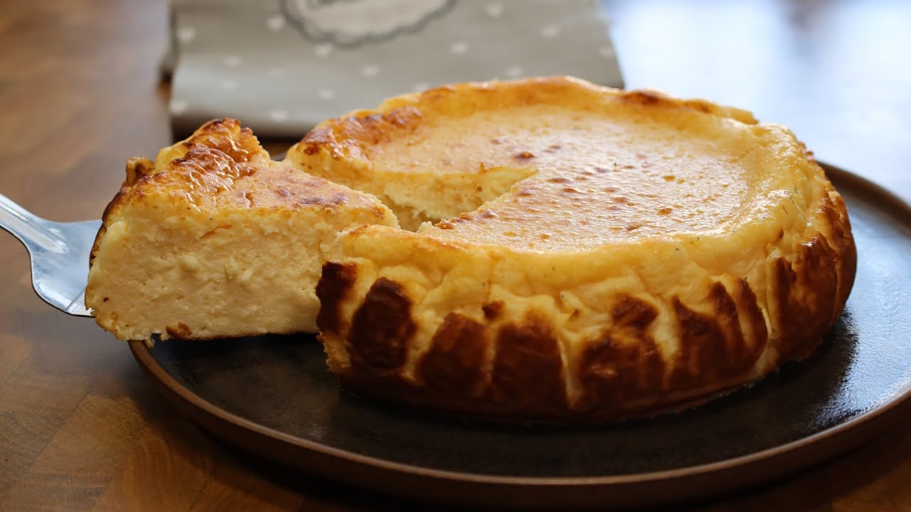 Tarte de queijo | Cheesecake no forno