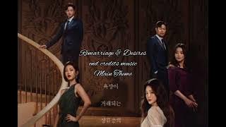 Remarriage & Desires (K-drama) Main Theme (end credits music/instrumental)