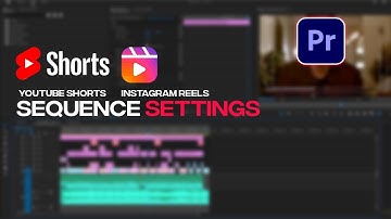 Create reel and YouTube shorts sequence premiere pro Tutorial