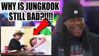 jungkook lowkey off his rocker | REACTION!!! BTS