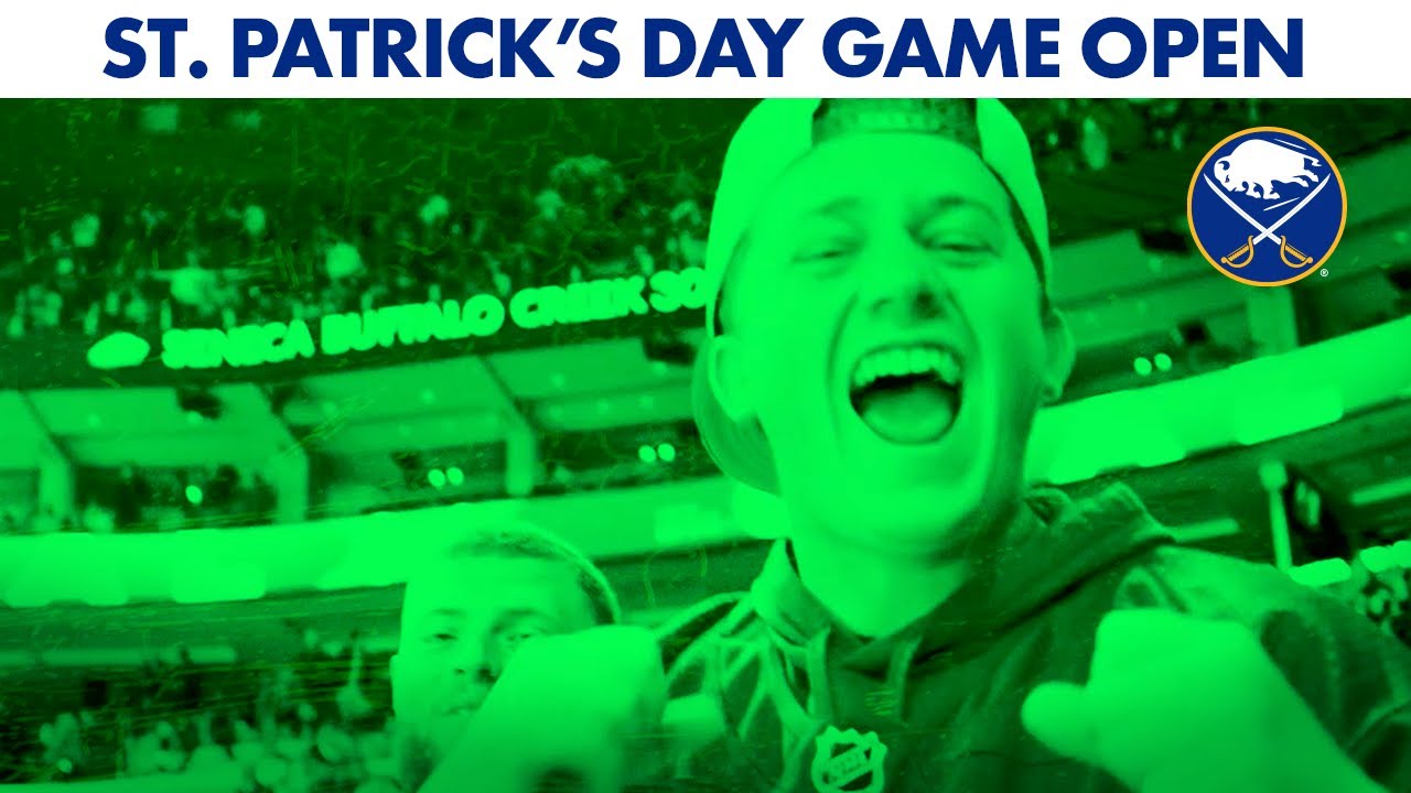 Buffalo Sabres - Check out our green St. Patrick's Day