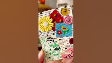 Junk journal ATC or Artist Trading Cards #handmadejournal #scrapbook #mixedmedia #ephemera #diy