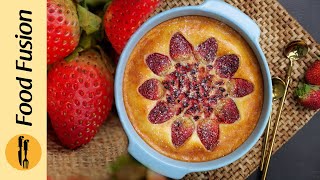 Strawberry Yogurt Cake in Air fryer Recipe by Food Fusion screenshot 1