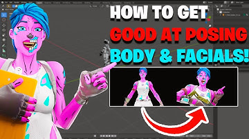 How to make a Fortnite Thumbnail | Posing the body | SxmuelWYD