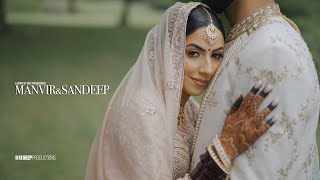 Manvir & Sandeep | Wedding Highlights 2023 4K | Toronto, Canada