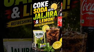🥤 Coke + Jaljira + Lemon = Ultimate Chatpata Mocktail! 🤯🔥 #india #desi #drink