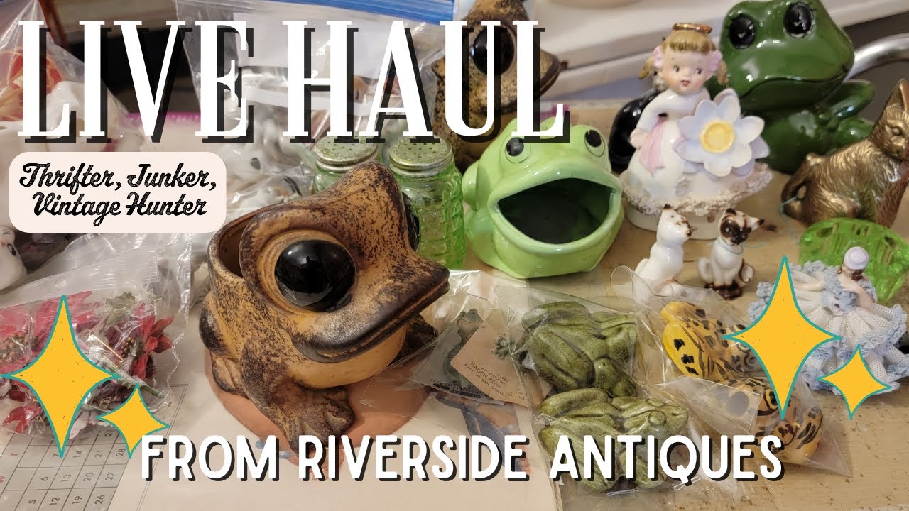 Popstaging Riverside Llc Pop Up LIVE HAUL! | What Did I Buy At Riverside Antiques Today? - YouTube