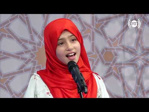 اجرای زیبای نعت شریف توسط خدیجه جان 