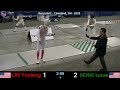 A2 -    [Y14 Men's Foil] - T4 - (Senic v Lin) - March NAC - Cleveland, OH - 2025