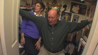 Couple's Tiny Closet Transformed Into Office Space