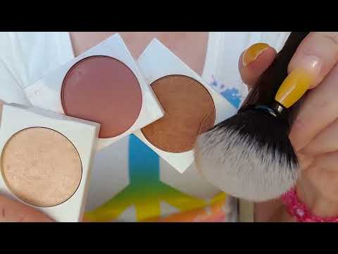 1 minute asmr doing your makeup💄😮