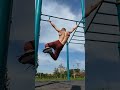 #satisfying lowerback plus shoulders stretch for outdoor calisthenics #workout