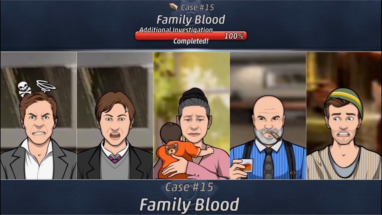 Criminal Case | Case #15 - Family Blood | Full Case