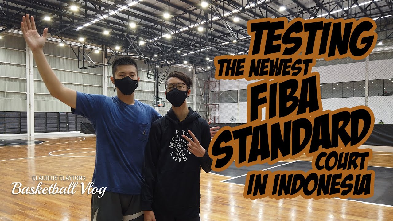 TESTING THE NEWEST FIBA STANDARD COURT IN INDONESIA AIM HIGH STADIUM