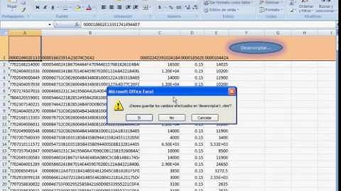 desencriptar datos de un archivo de excel desproteger datos con macros vba  yuli