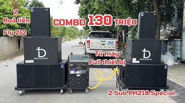 Lần đầu tiên tại DVH , combo Hoả Tiễn DB nhập khẩu 100% chỉ 130tr . Fly 212 DVH Audio 036 355 3277
