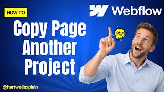How To Copy Page To Another Project In Webflow 2026 Guide