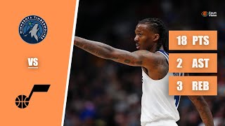 Bones Hyland - 18 Points, 2 Assists, 3 Rebounds vs Jazz - 2025-26 Regular Season