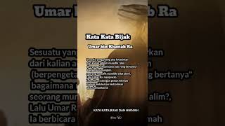Kata Kata Bijak Umar bin Khattab Ra, tentang orang munafik#umarbinkhattab#shorts#shortvideo