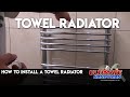 How to install a towel radiator