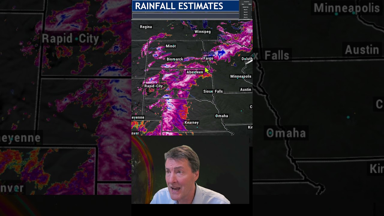 Don't put the umbrella away yet. #weatherupdate #mnwx