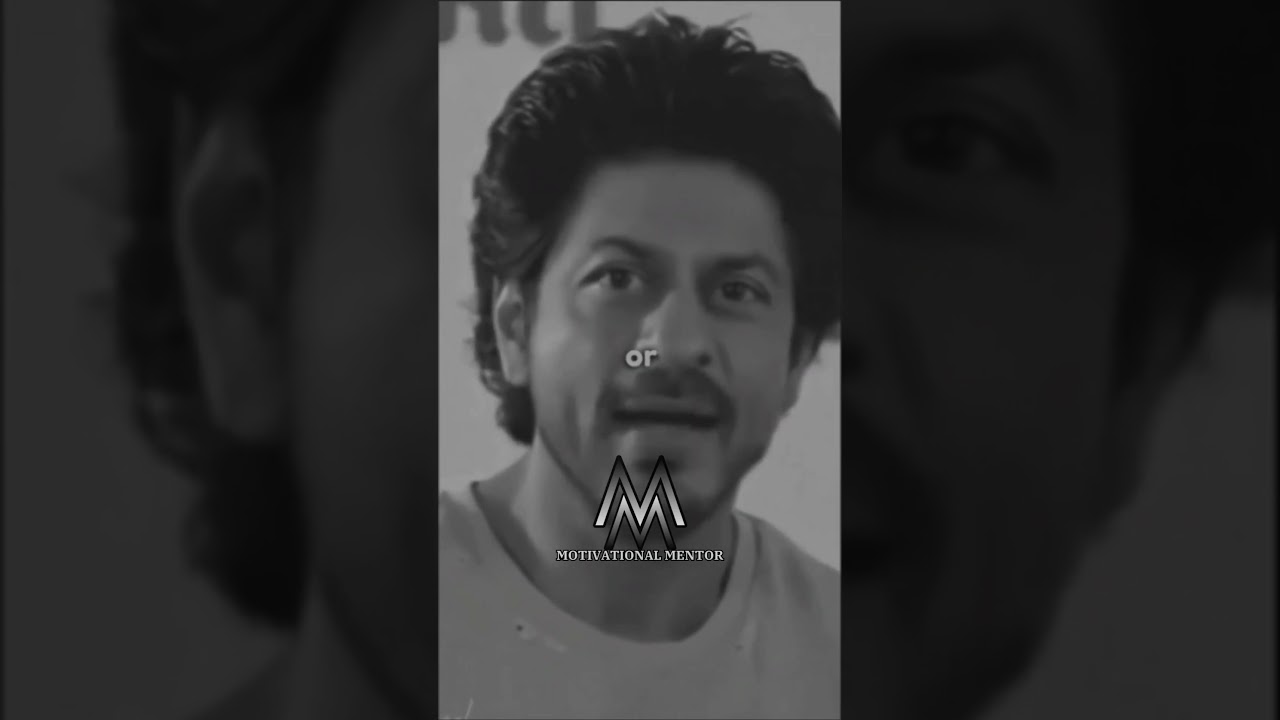 Failure is undeniable. You will fail...Shahrukh Khan | Motivational Mentor | mmentor4u