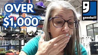 I FOUND OVER $1,000 of Profitable Items at This Goodwill