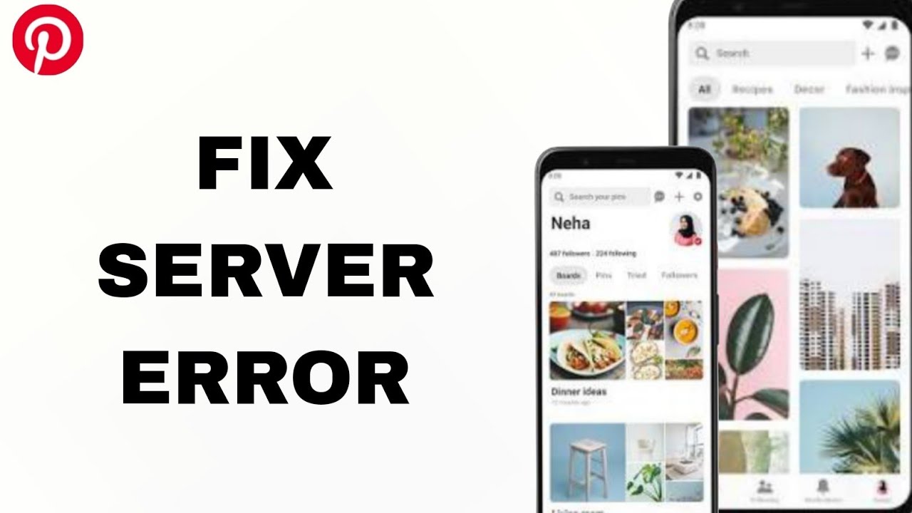 Как исправить и устранить ошибку сервера в приложении Pinterest | Пошаговое руководство