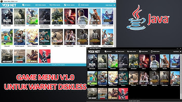 APLIKASI GAME MENU V1.0 UNTUK WARNET DISKLESS