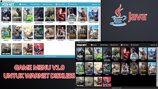 APLIKASI GAME MENU V1.0 UNTUK WARNET DISKLESS screenshot 2