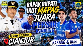 MAPAG JUARA KAKANG & ROBI❗️ pemain persib asli CIANJUR  #konvoipersib #persibjuara #mapagjuara