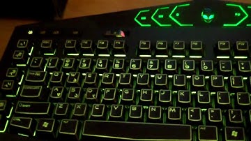 Alienware TactX Keyboard and Mouse review